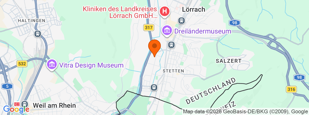 Map preview for Lörrach