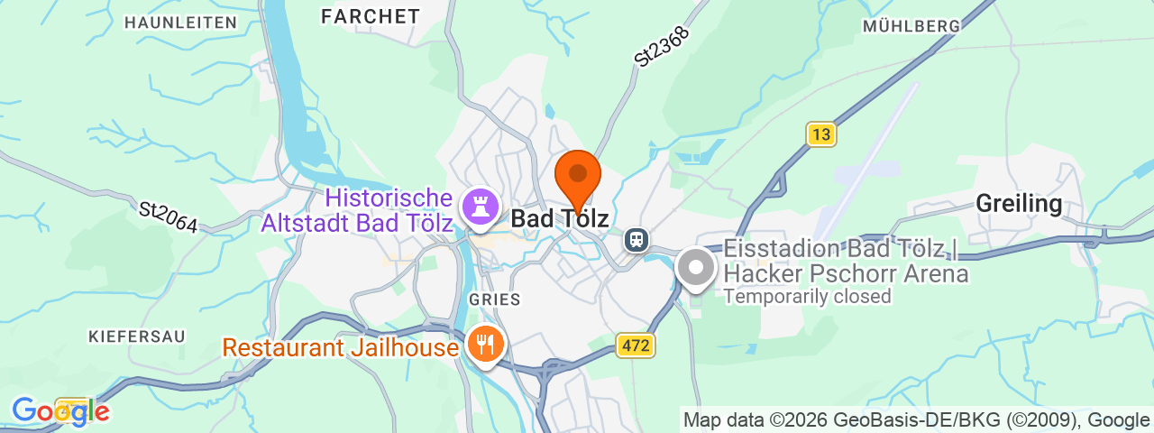 Map preview for Bad Tölz