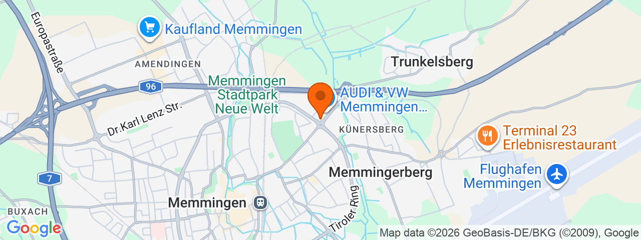 Map preview for Memmingen