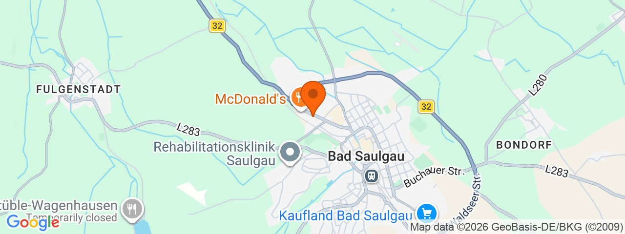Map preview for Bad Saulgau