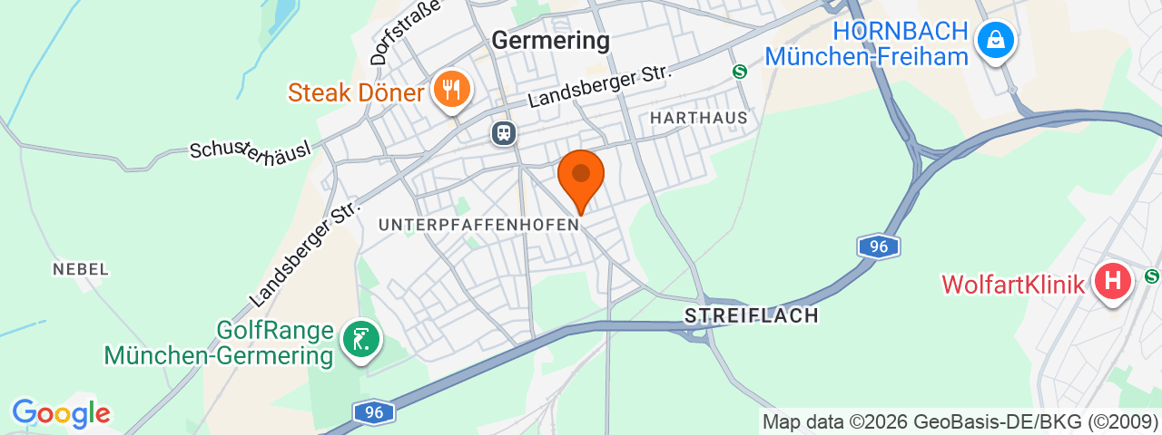 Map preview for Germering