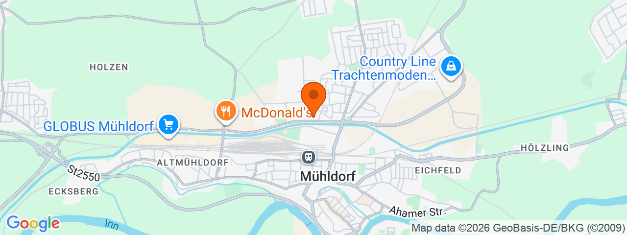 Map preview for Mühldorf am Inn