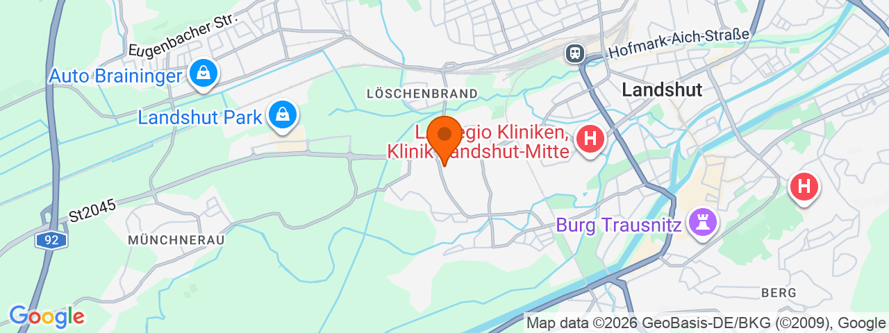 Map preview for Landshut-West
