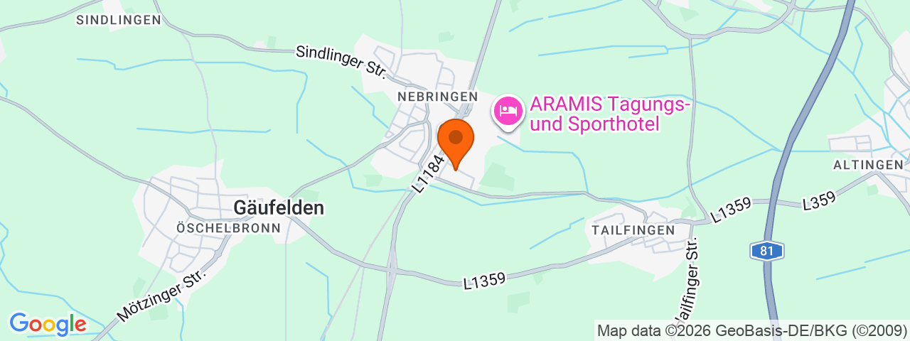 Map preview for Gäufelden