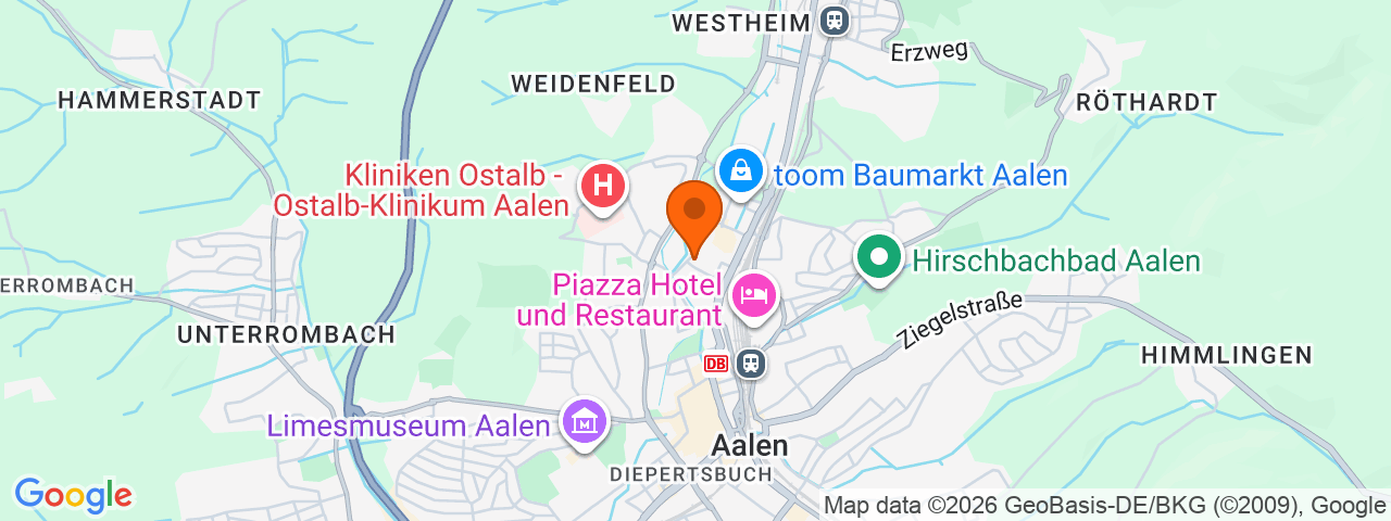 Map preview for Aalen