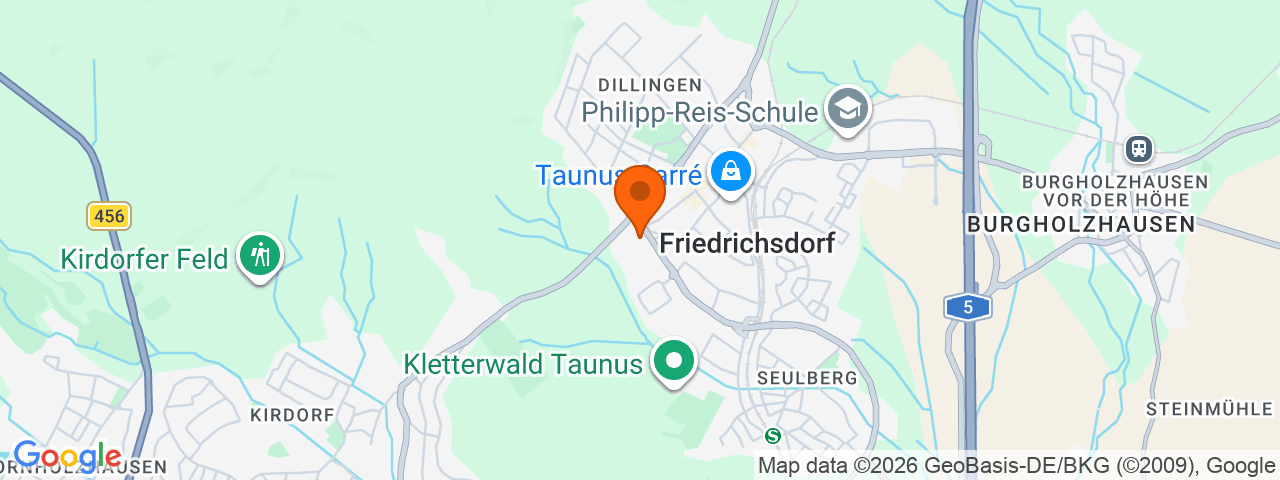 Map preview for Friedrichsdorf