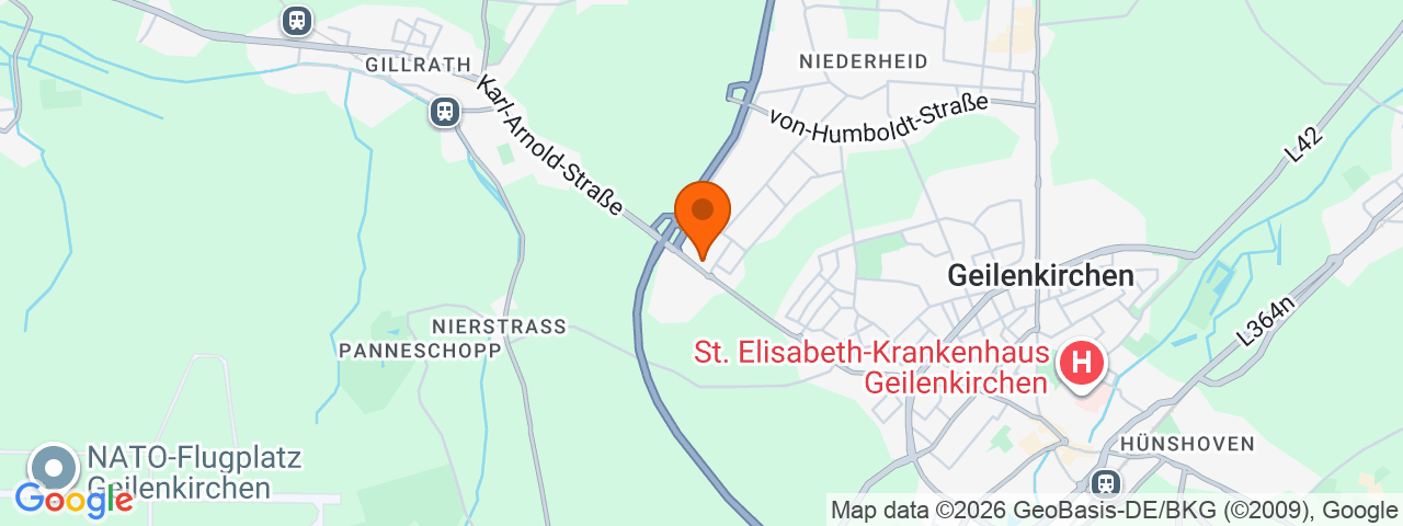 Map preview for Geilenkirchen