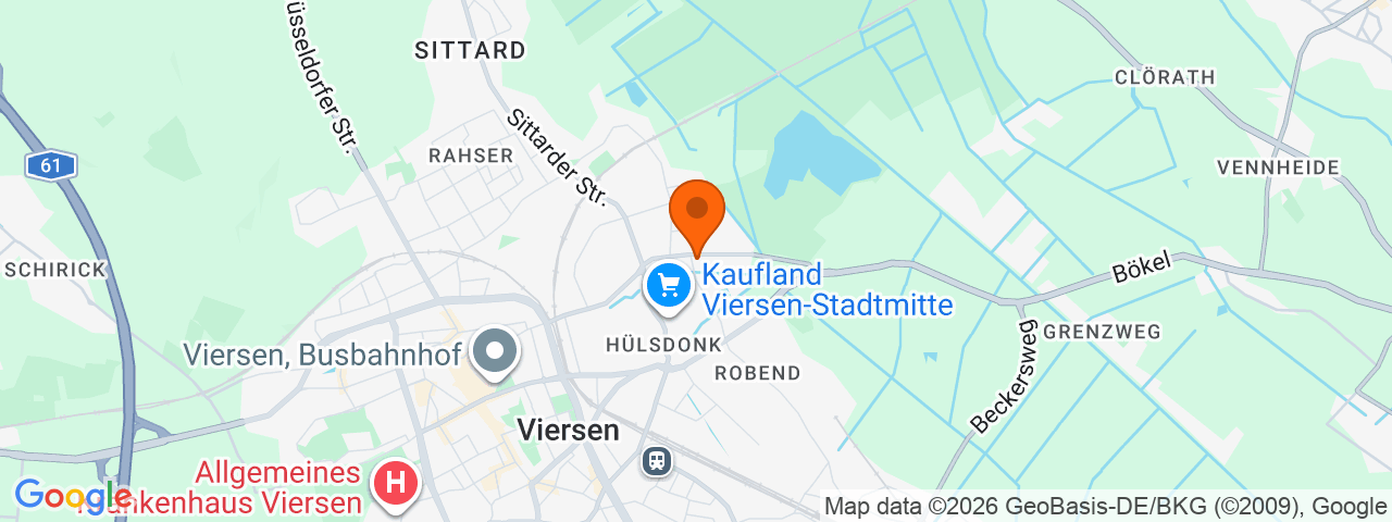 Map preview for Viersen