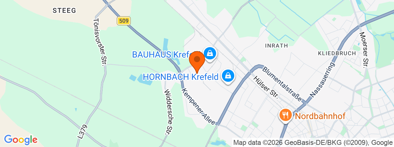 Map preview for Krefeld-Inrath