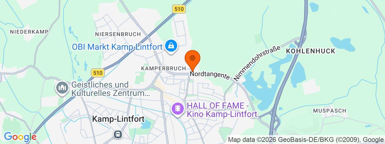 Map preview for Kamp-Lintfort