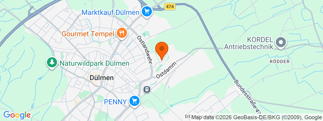 Map preview for Dülmen