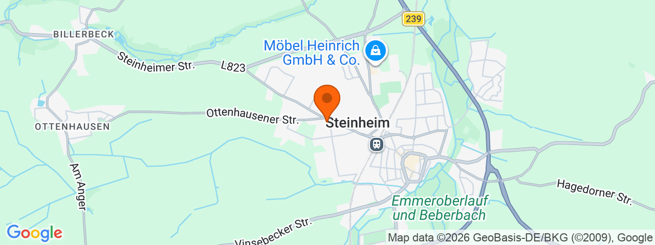 Map preview for Steinheim