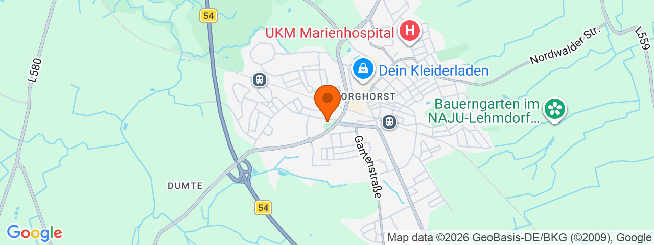 Map preview for Steinfurt-Borghorst