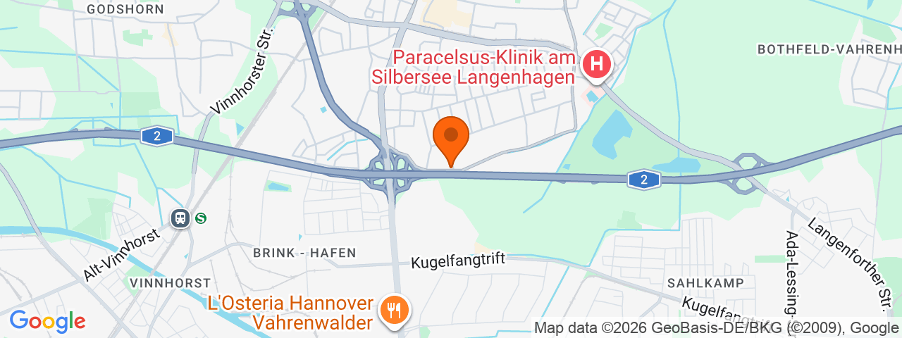 Map preview for Langenhagen