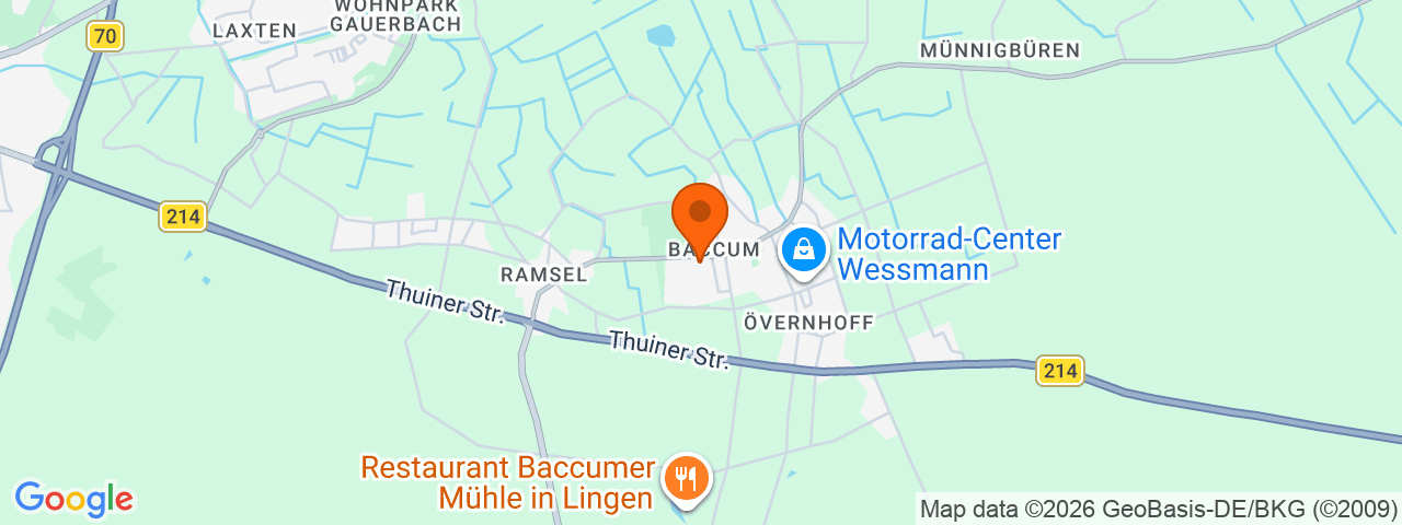 Map preview for Lingen
